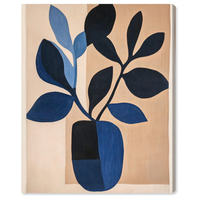 «Blue Matisse Jar II» par Art Remedy