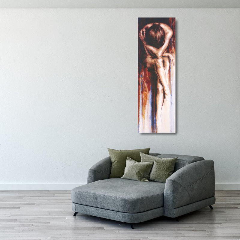 Figuratif, H 40 po x l 13 po