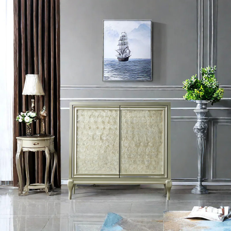 Modern       Minimalist       Sideboard, Gold