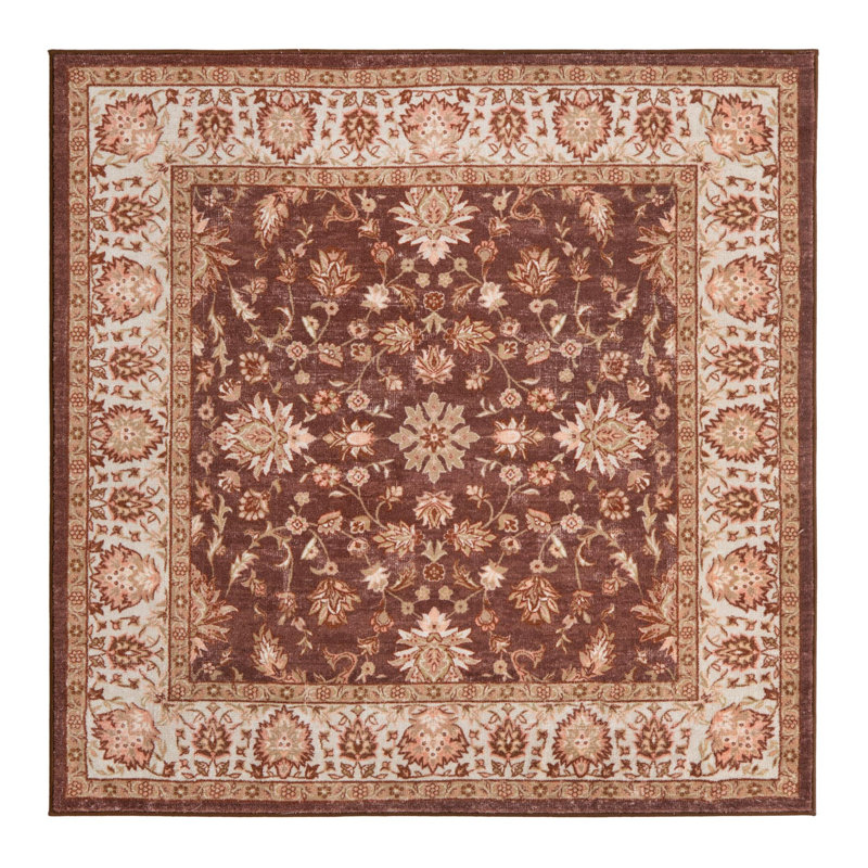 Oriental Indoor Rug, Square 5'3"