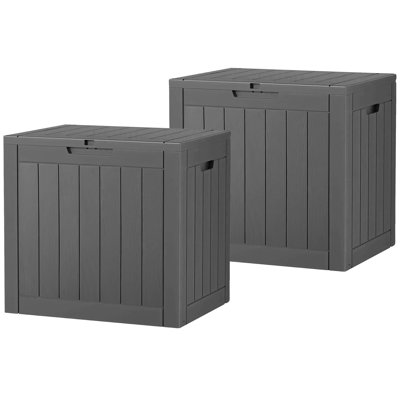 2 Packs 31 Gallon Deck Box by LHBcraft