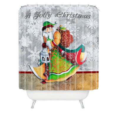 Henriksen Modern Shower Curtain
