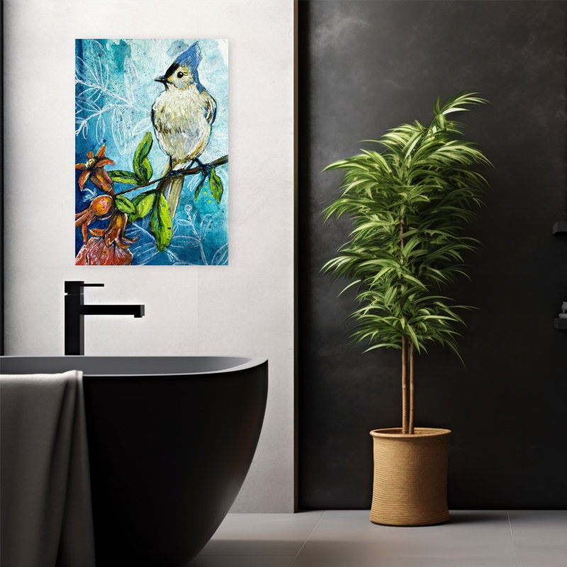 Art contemporain, art contemporain abstrait, H 24 po x l 16 po