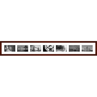 Abria Wood Picture Frame with Mat