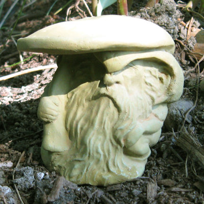 Statue champignon Rainman