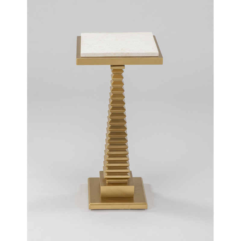 Stone End Table