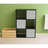Foldable Cube Storage Bin, Gray - 6 Pack-121783939