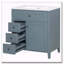Meuble-lavabo de 30 po avec lavabo et grand rangement-132953555-132953556