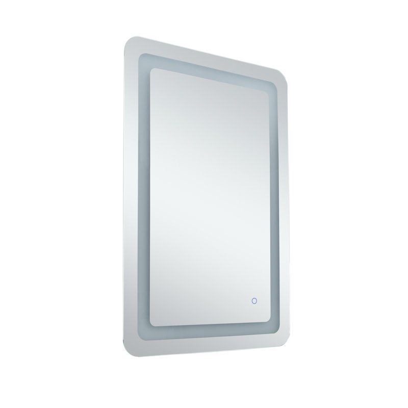 Miroir mural Juliane, Rectangle, 30 po x 18 po
