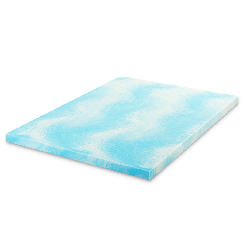 Schererville Alwyn Home Gel Memory Foam No Mattress Topper, 3", King