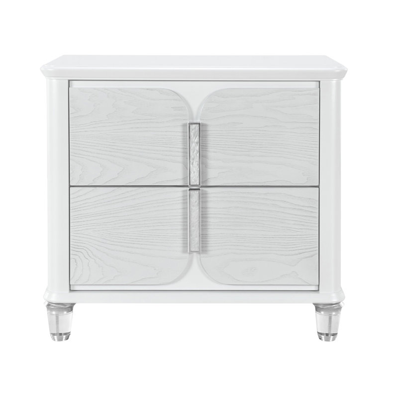 Table de chevet gris BRENDA