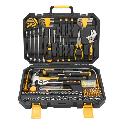 159 Piece Tool Set，Basic Tool Kit For Home Auto Repair, With Storage Case