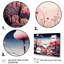 «Pink Fantasy Mushroom Forest I - Fantasy», art mural 5 pièces-406632706