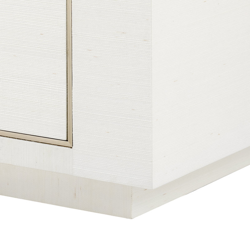 Ethan 3 - Drawer Nightstand, Sand White