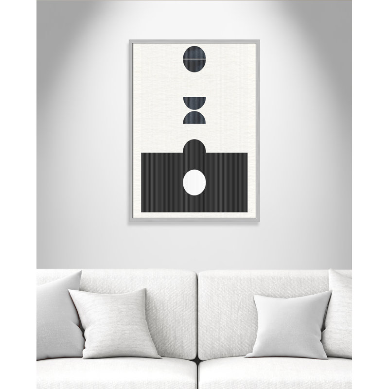 Eclipse I by Susan Jill, Matte Silver Framed, 35.5" H x 25.5" W x 0.75" D