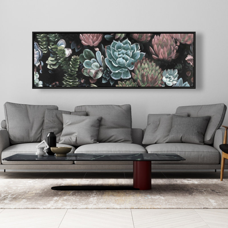 Succulent Set - Botanical Floral Canvas for Home Decor