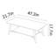 Table basse moderne simple à double couche-110429744