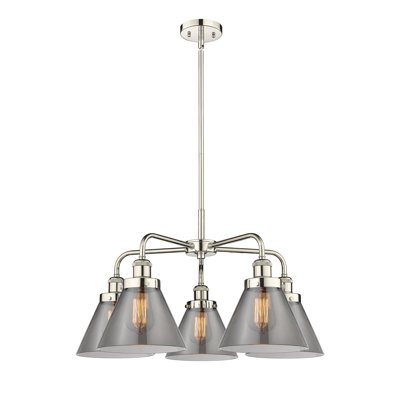 Lustre suspendu 5 lumières Cone