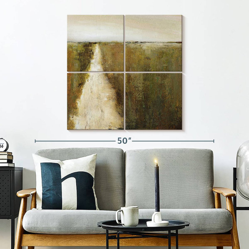 Road Home, 32" H x 32" W