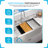 KBFmore  Single Bowl Apron Front Farmhouse Workstation Kitchen Sink with 6 PCs Accessories-98377042