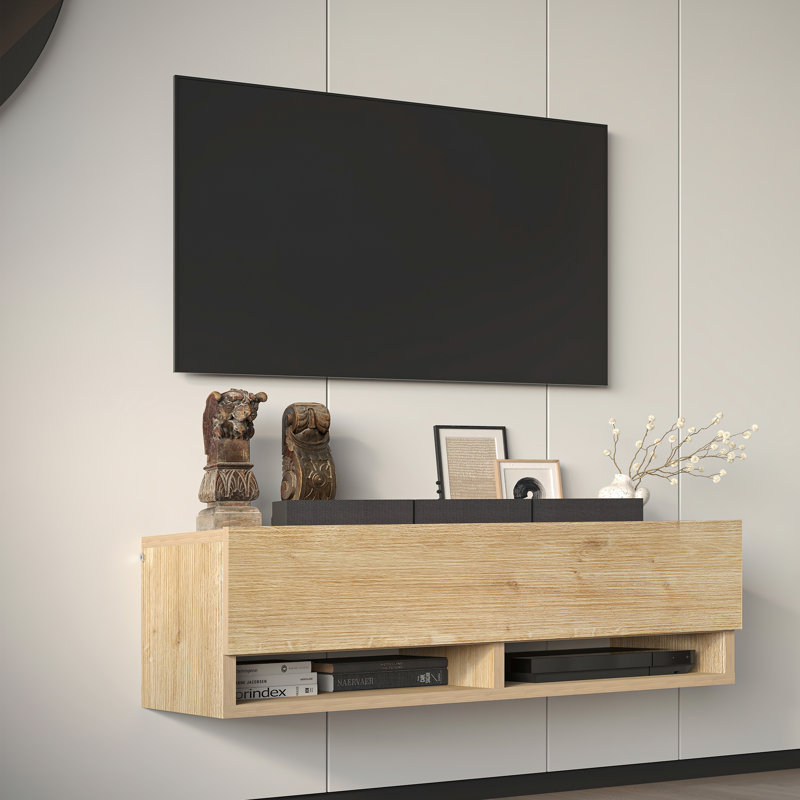 90cm Modular Floating TV Stand Drop Down Door