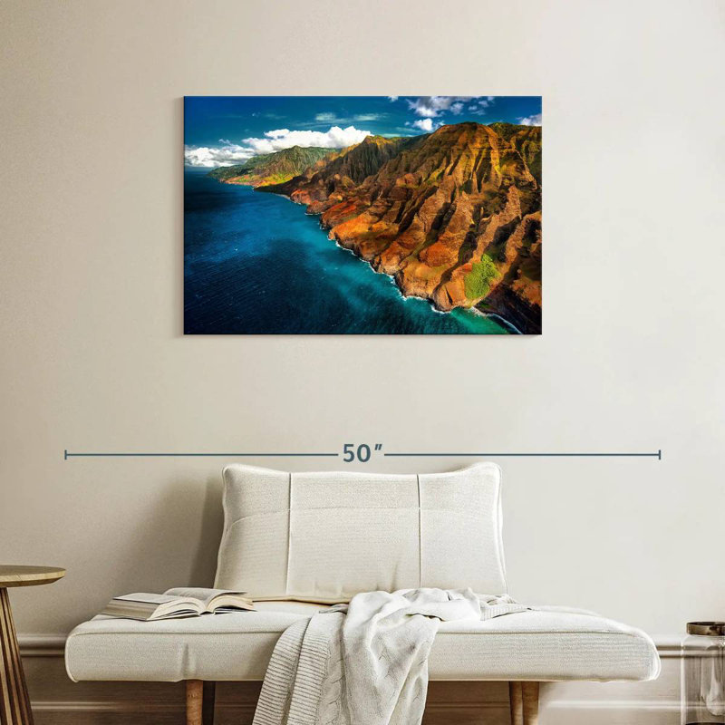 Falaises Gillard Na Pali, H 24 po x l 36 po