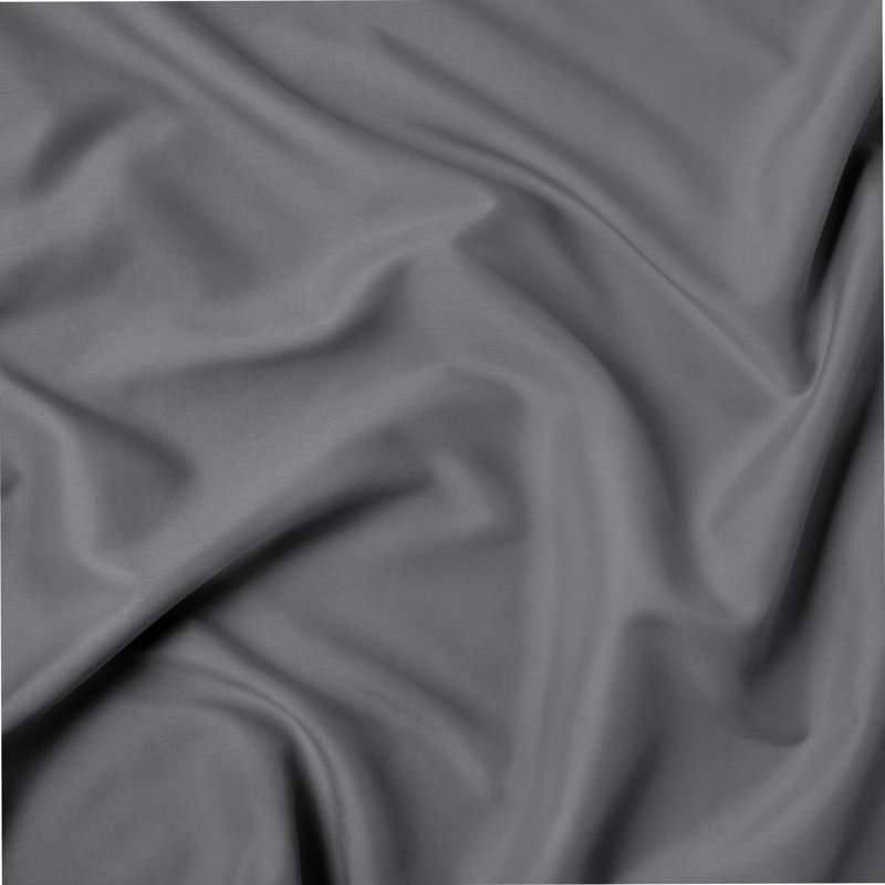 Taie décorative en polyester , Gris, Standard