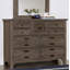 Commode double 9 tiroirs avec miroir Erving-588247012