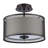 Etosha Fabric Semi Flush Mount
