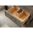 Brodnax 24" Single Bathroom Vanity with Ceramic Top-999633415