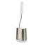 Flex Lite Toilet Brush with Steel Storage