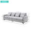 Tissu en lin 104 po avec 4 poches pour accoudoirs - look moderne pour tous les endroits-1910802317