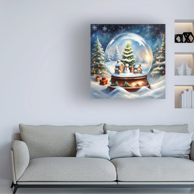 Tina Lavoie Christmas Morning Canvas Art
