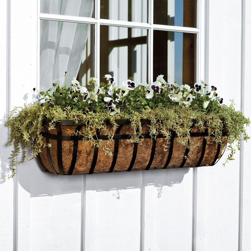 Pot à fleurs Ajalae, H 8,5 po x l 30 po x P 8,75 po