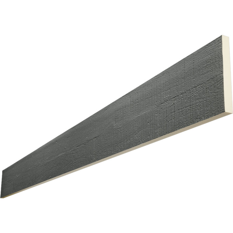 Planche de poutre en faux bois Endurathane, H 12 po x l 96 po x P 1 po, Ardoise