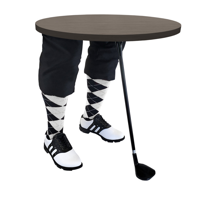 Table de bout abstraite, Argent