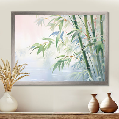 Bamboo Romantic Dream II, reproduction d'art sur toile
