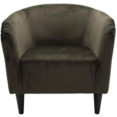 Upholstered Barrel Chair