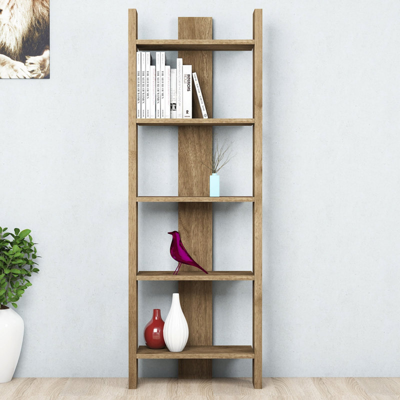 Jabreena Geometric Storage Bookcase