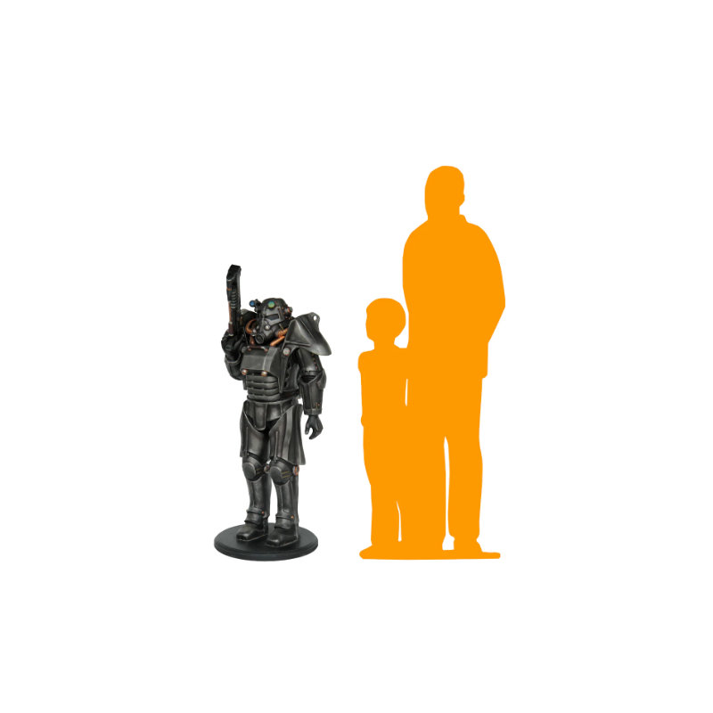 Statue galactique robot droïde