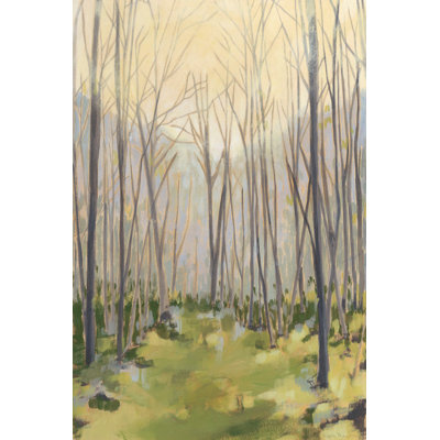 "Delicate Forest II" Print on Wrapped Canvas