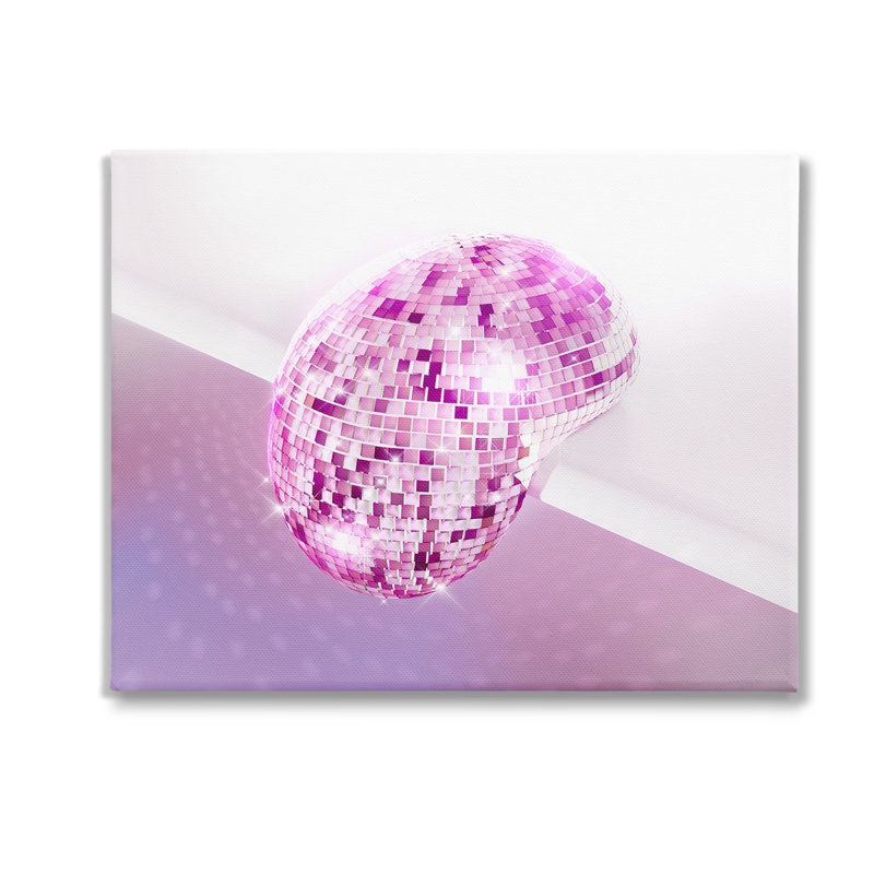 "Melting Disco Ball", art mural par Ziwei Li, H 24 po x l 30 po x P 1,5 po