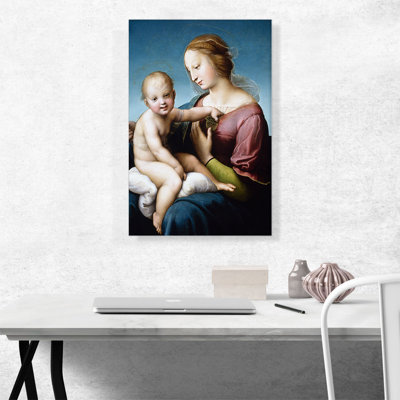 «The Niccolini-Cowper Madonna 1508» par Raphael, reproduction d'art sur toile tendue