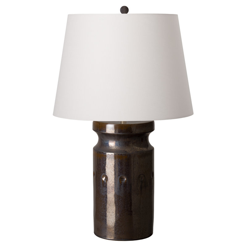 Lampe de table 36 "brune, Blanc