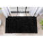 Tapis noir à poils longs Berte-64594339