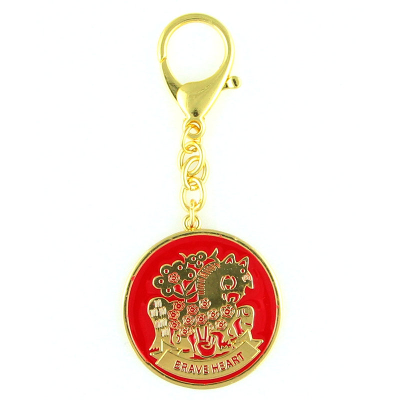 Amulette de vœu-porte-clé de cheval