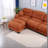 Compression Cozy Chenille Sectionals, Modern 3 Seat L Shape For Home