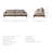 95.28'' Upholstered Sofa-583676888