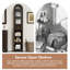 Armoire de rangement étroite de 70 po de hauteur pour salle de bain, salon, cuisine-2015455186
