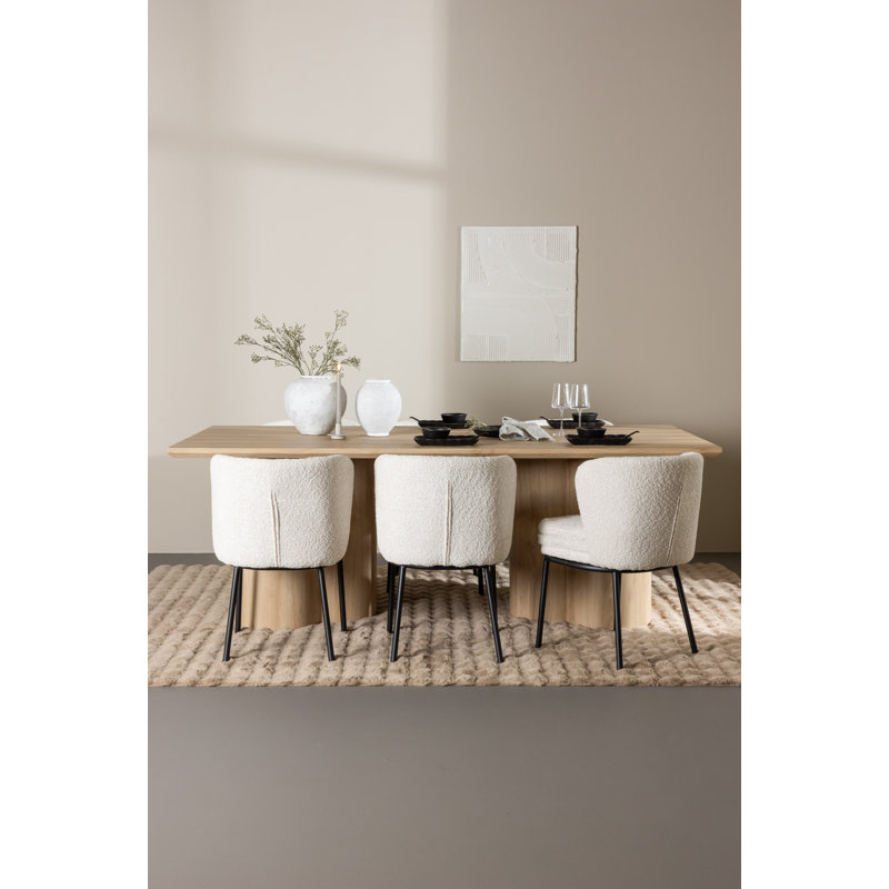 Mountview 6 - Person Dining Set, White